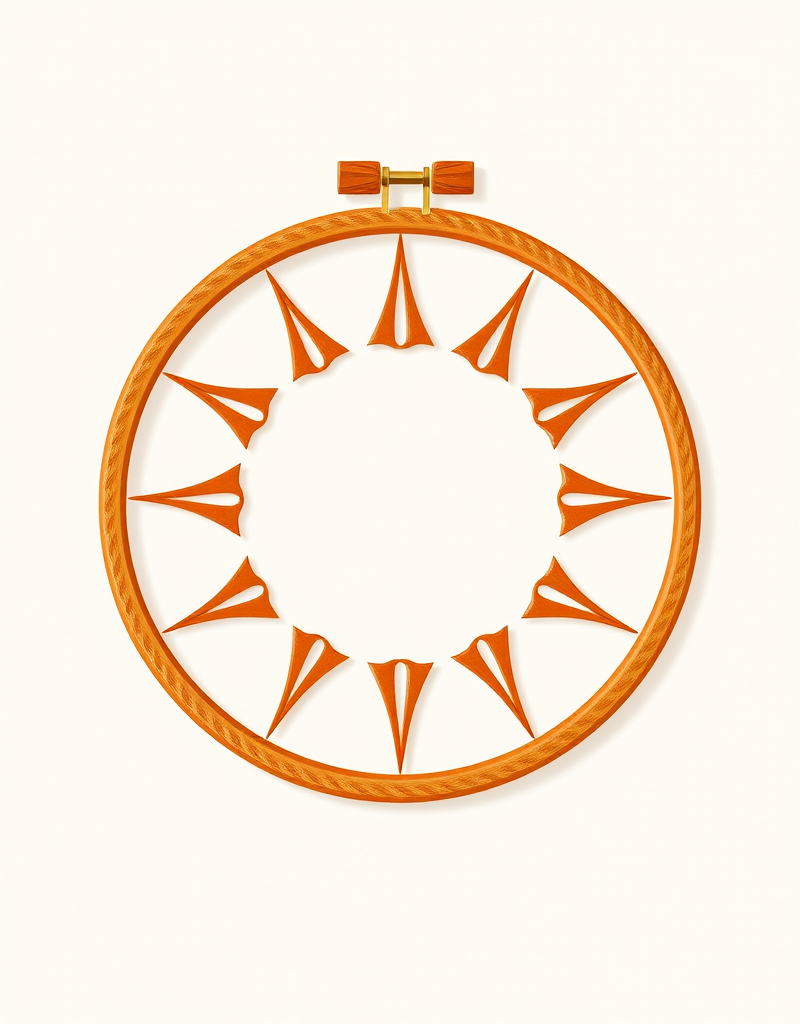 Зонтик с цветами. Брошь (Юлия Коваль)