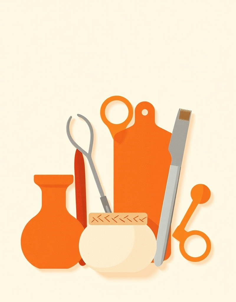 Рожок со сладостями из глины (my_original_decor)