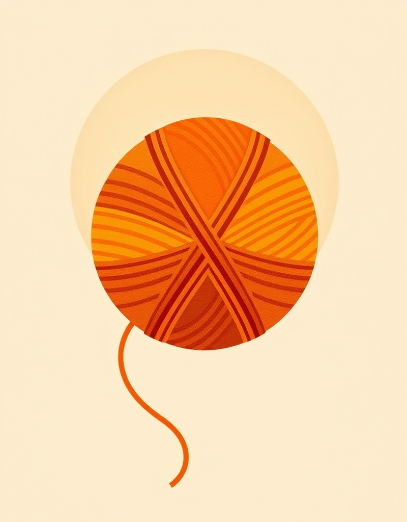 Шарф Жёлтая мозаика (Вера Александерова)